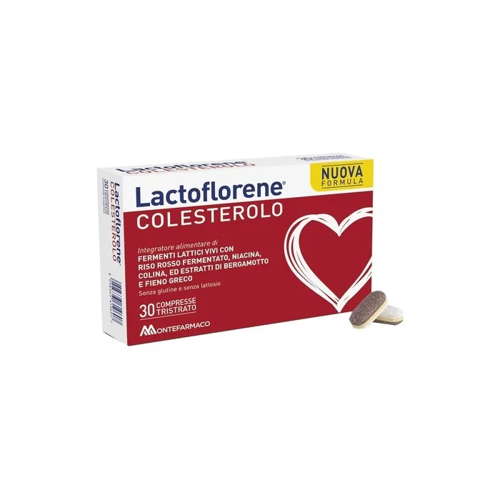 Montefarmaco Otc Lactoflorene Cholesterol 30 Tablets