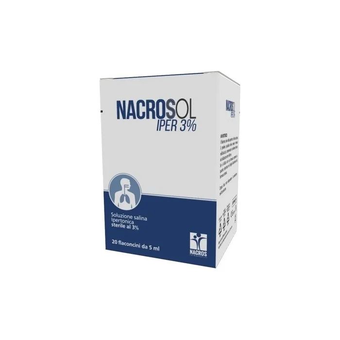 Nacrosol Iper 3% 20 Physiological Vials 5ml