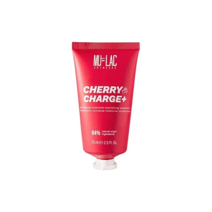 Mulac Cosmetics Cherry Charge Intensive Nourishing Treatment Face and Body 75ml Vegan