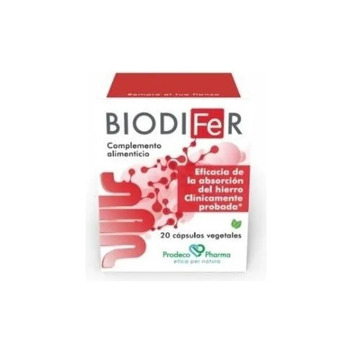 PRODECO PHARMA Biodifer Dietary Supplement 20 Capsules