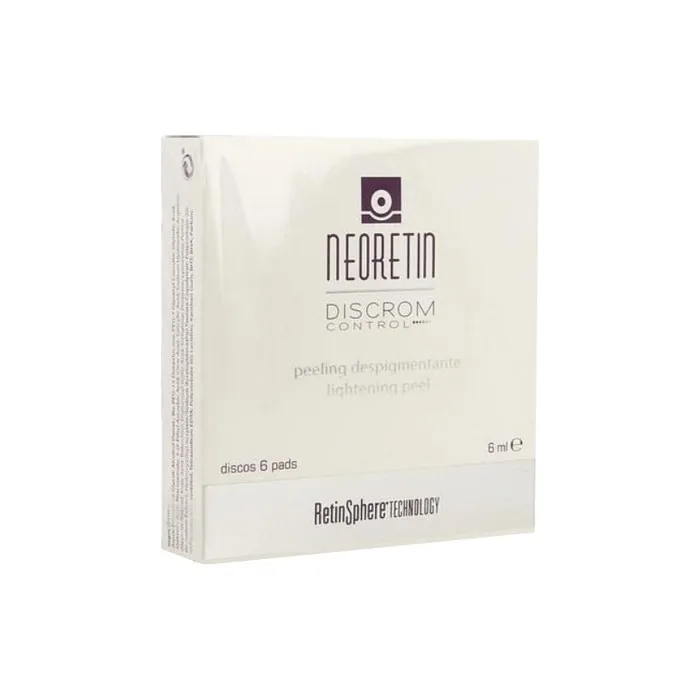 Neoretin Exfoliating Skin Pads Discrom Control Lightening Peel Pads 6 Pieces