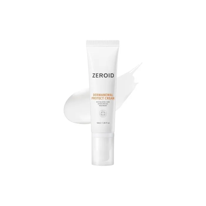 Zeroid Dermanewal Protect Cream Korean Dermocosmetic Revitalizing Care