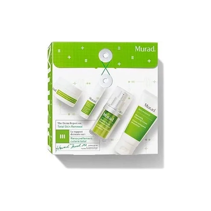Murad The Derm Report on Total Skin Renewal Renewing Skincare Set - Christmas Gift