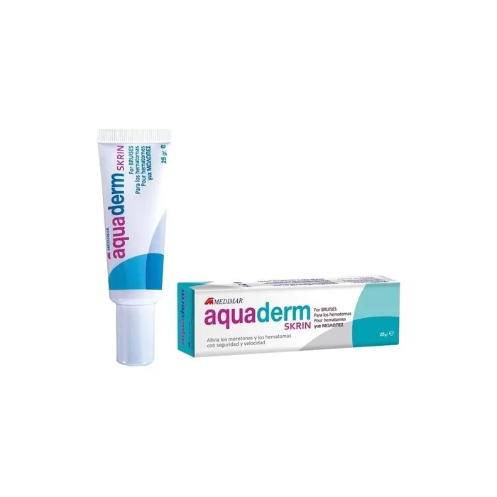 Aquaderm Skrin Tube 25g for Relief of Hematomas and Bruises