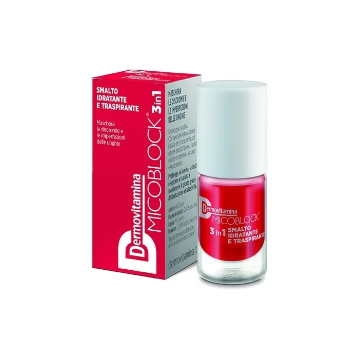 Dermovitamine Micoblock Moisturizing and Breathable Nail Polish 5ml