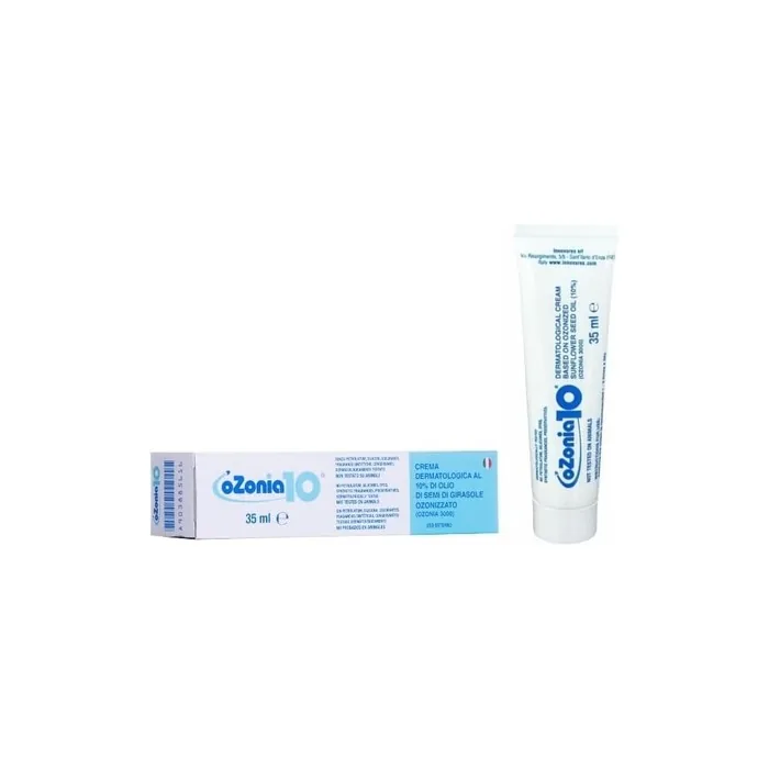 OZONIA 10 Pharmaceutical Dermatological Cream with Ozone - Clear Infection and Promote Healing - 10g