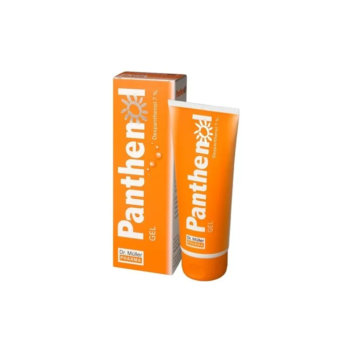 Dr. Muller Pharma Panthenol Gel 7% Moisturizes Relieves Soothes and Regenerates Skin 3.38 Fl Oz (100 ml)