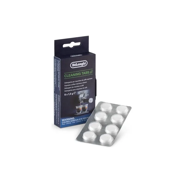 De'Longhi Cleaning Tabs for Portafilter Machines DLSC552 - Pack of 8