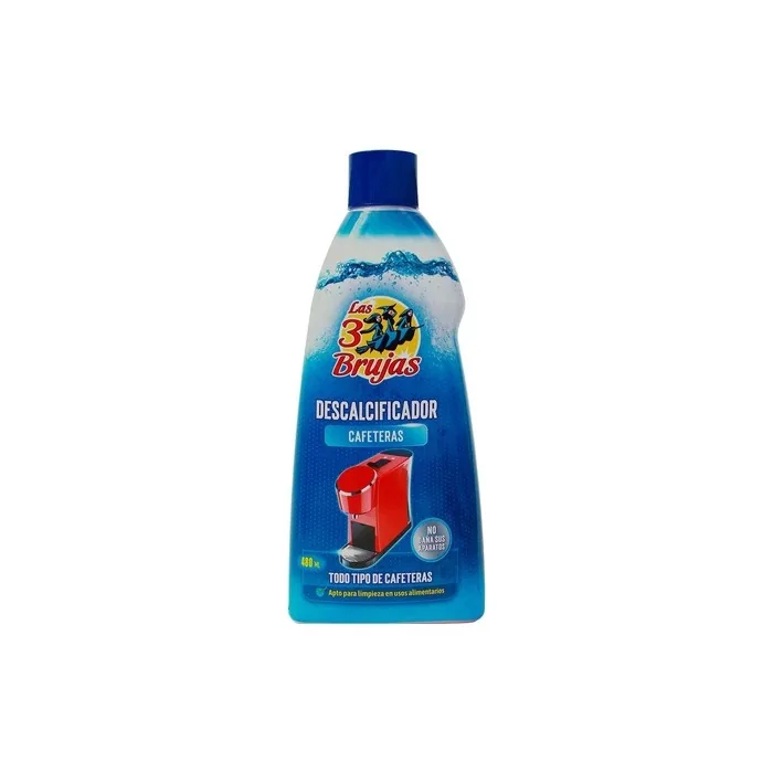 Las 3 Brujas Coffee Machine Descaler Bottle