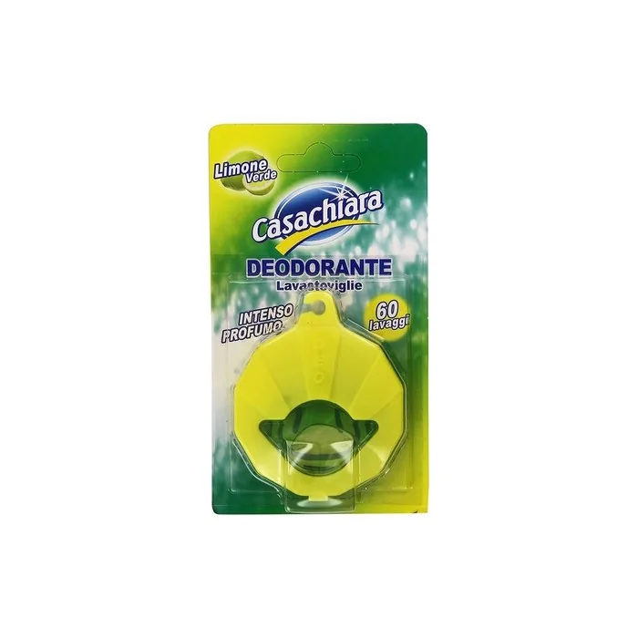 Casachiara Dishwasher Deodorant Intense Lemon Scent - 240 Washes, Pack of 4