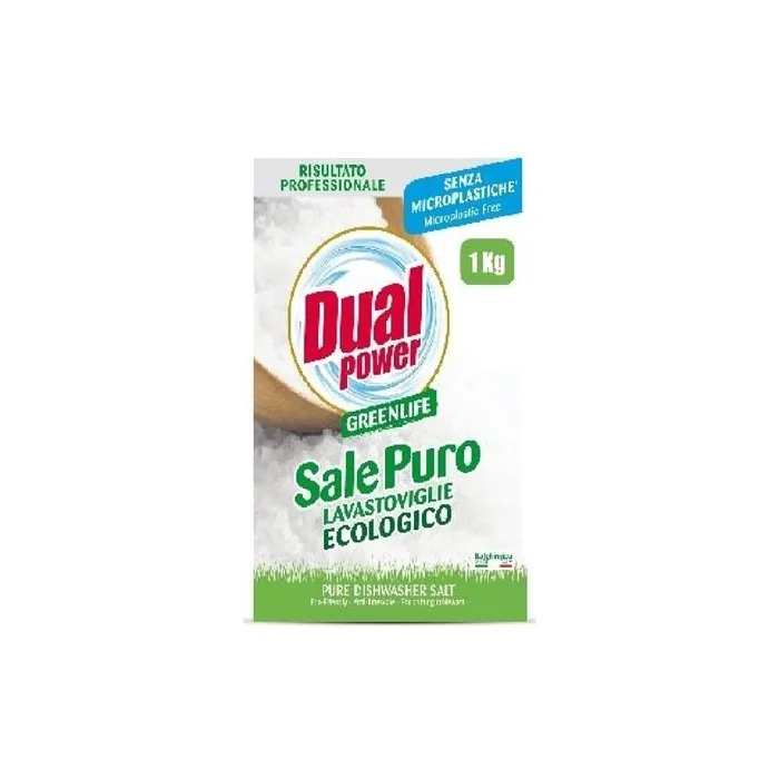 Dual Power Dual Power Pure Salt For Dishwasher 1 Kg - 500 G