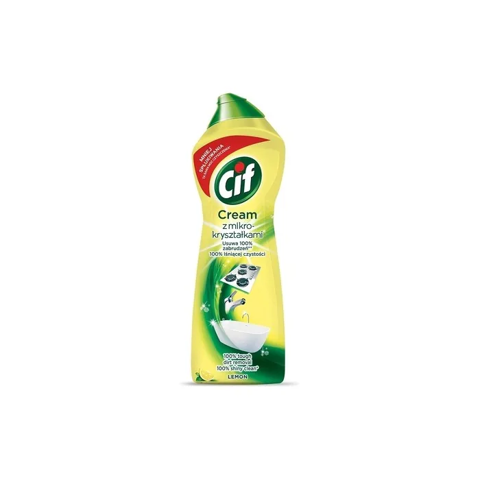 Cif Cream Lemon Cleaner with Micro-Crystals 780g