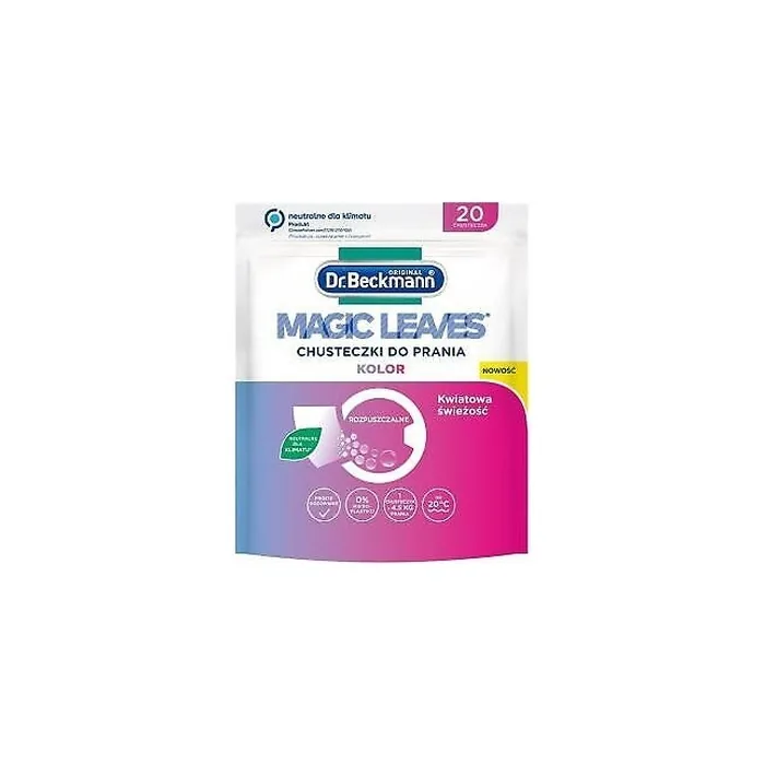 Dr. Beckmann 20pcs Magic Leaves Dishwasher Color