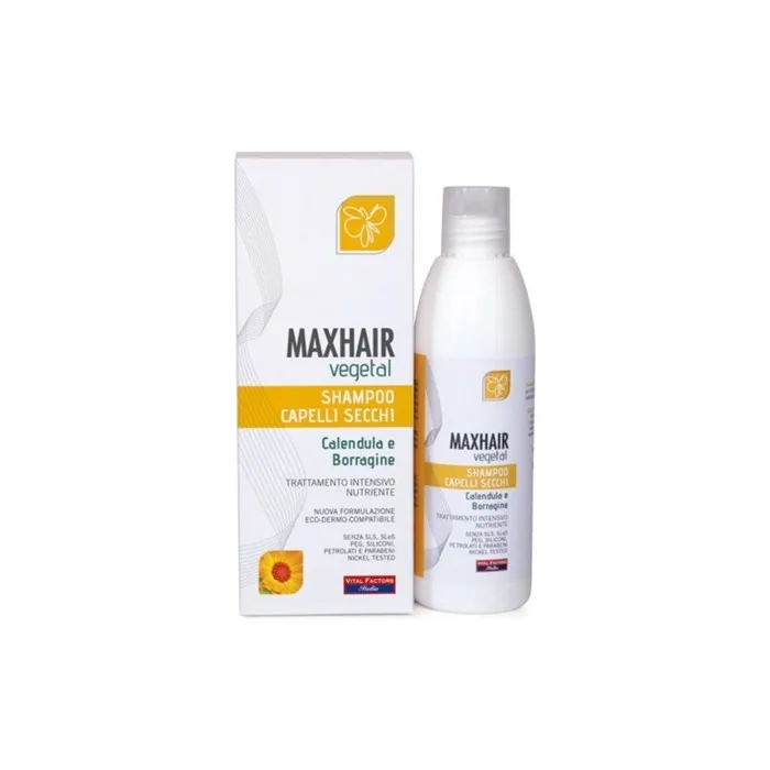 Max Hair Vegetal Shampoo for Dry Hair 200ml