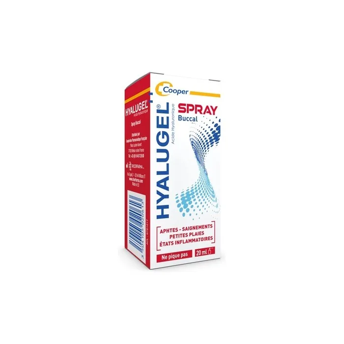 Hyalugel Oral Spray for Hard-to-Reach Lesions, Canker Sores, and Small Wounds
