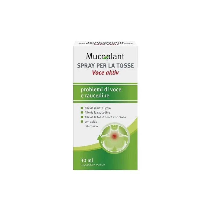 Dr Theiss Mucoplant Voce Aktiv Spray to Relieve Sore Throat and Dry Cough