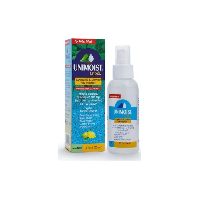 Unimoist Spray For Dryness Of The Mouth And Throat 100ml
