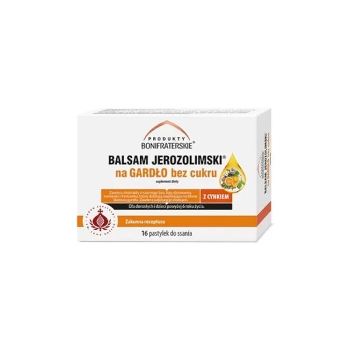 Jerusalem Throat Balm 16 Sugar-Free