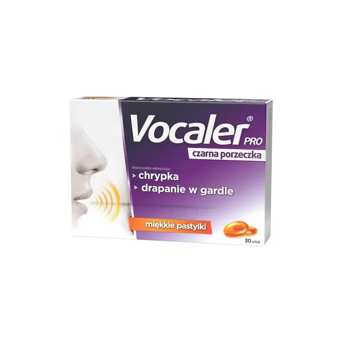 Vocaler Pro Throat Lozenges Blackcurrant 30 Lozenges