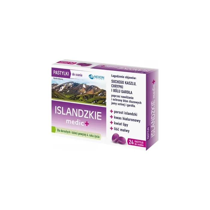 Icelandic Medic+ Soothing Lozenges - 24 Count