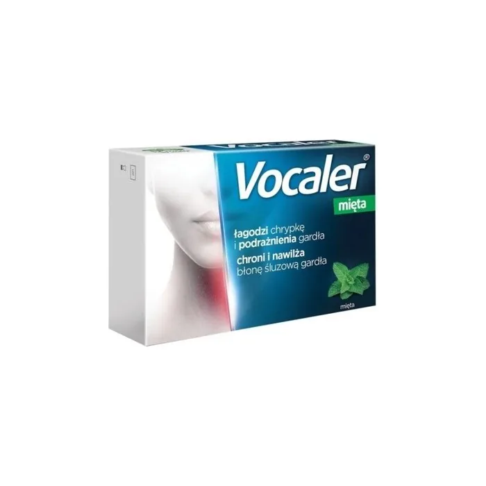Vocaler Mint Pastilles 12 Pieces - Clear Throat by Aflofarm