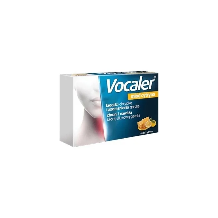 Vocaler Throat Soothing Lemon Honey Lozenges 24 Pack