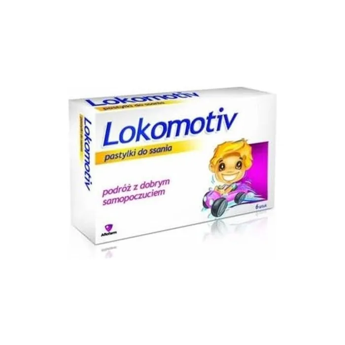 Aflofarm Lokomotiv Prevents Discomfort while Traveling 6 Lozenges