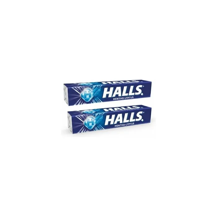 Halls Eucalyptus Menthol Cough Drops - Pack of 2