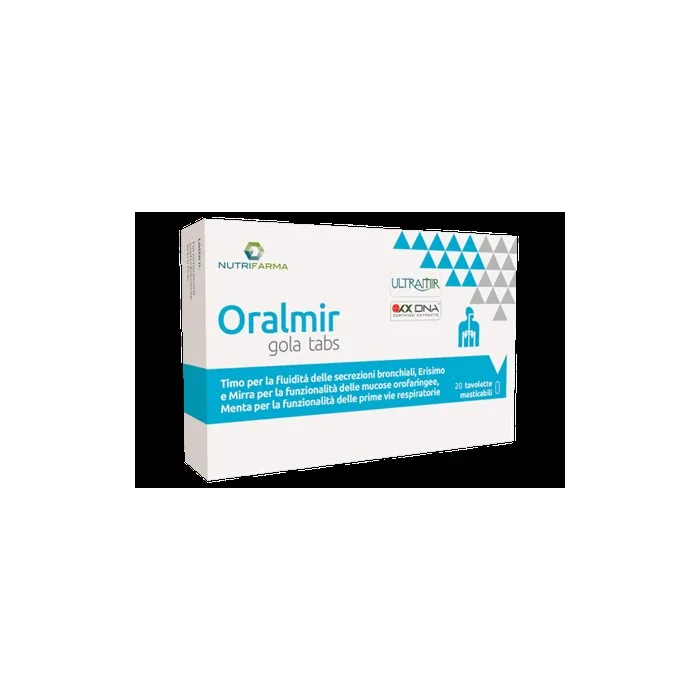 Oralmir Gola Tabs NUTRIFARMA 20 Tablets