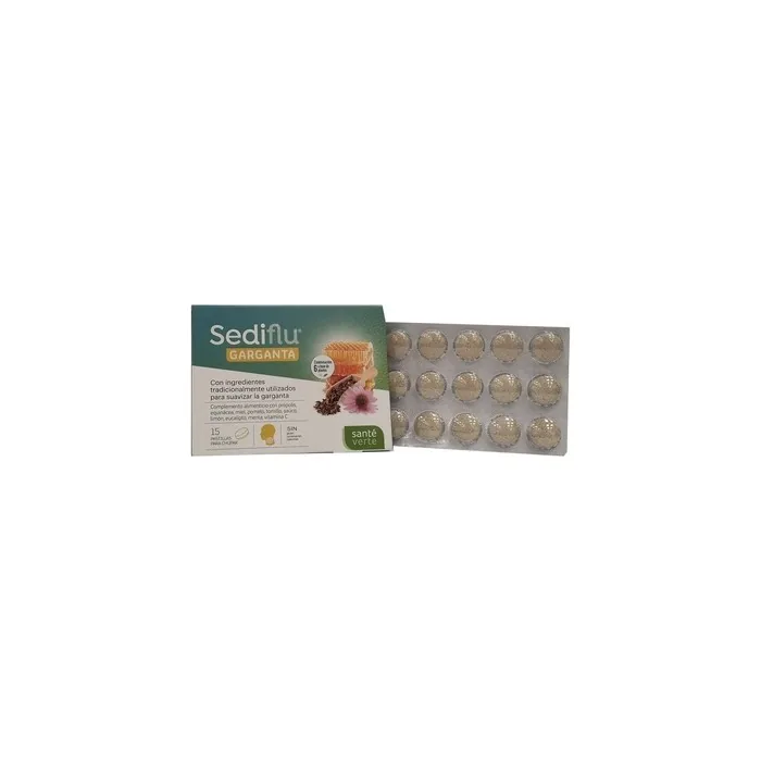 Sv Sediflu Throat Tablets 15 Count