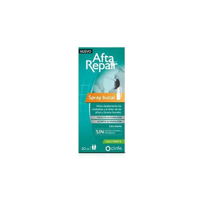 Cinfa Afta Repair Oral Spray Mint Flavor - 20 Ml