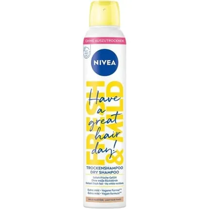 Nivea Fresh & Mild Dry Shampoo for Light Hair Tones 200ml