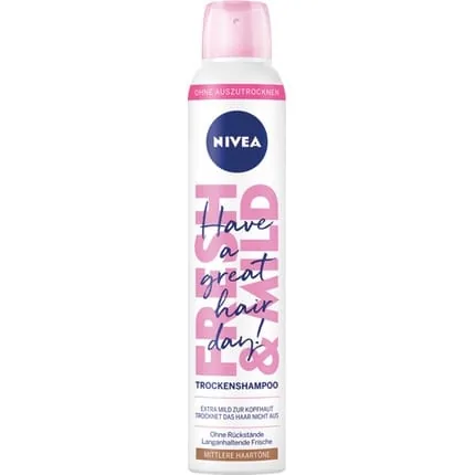 Nivea Dry Shampoo 200ml Fresh And Mild