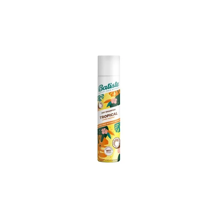 Batiste Tropical Dry Shampoo 200ml With Coconut Exotic Fragrance