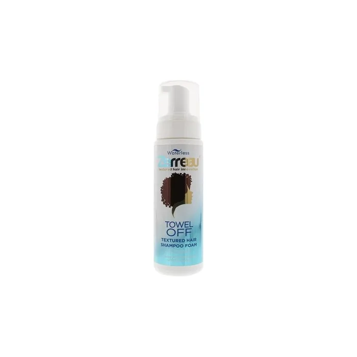 Zerreau Towel Off Textured Hair Shampoo Foam Coconut 180ml Unisex