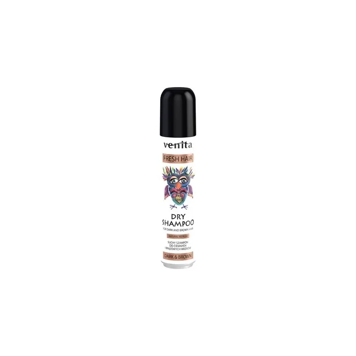 Fresh Hair Dry Shampoo Dark Brown 75ml