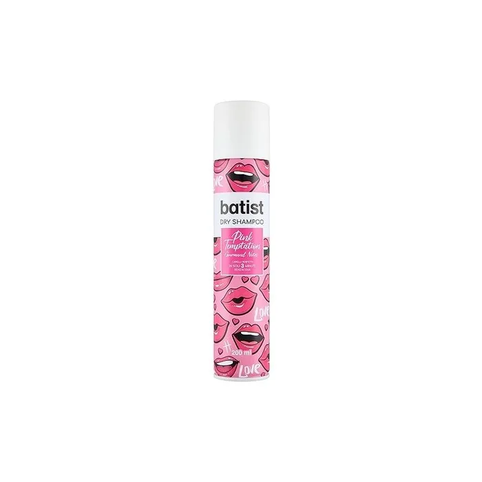 Batist Pink Temptation Dry Shampoo With Vanilla Fragrance 200 Ml
