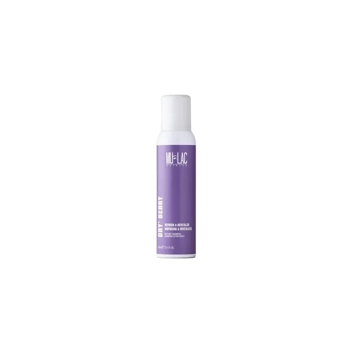 Mulac Cosmetics DRY'BERRY Instant Dry Shampoo Refreshes and Revives Vegan 150ml