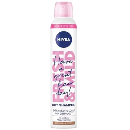 Nivea Fresh Revive Dry Shampoo For Medium Hair Shades 200ml