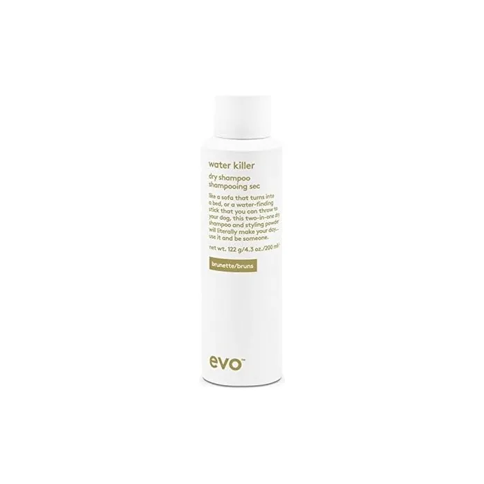 Evo Water Killer Dry Shampoo Absorbs Oil To Refresh Hair And Reduces Damage From Excessive Washing 200ml