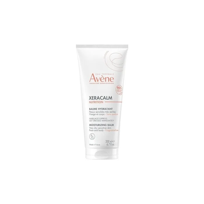 Eau Thermale Avene Trixera Nutrition Nutri-Fluid Balm with Ceramides for Very Dry Face and Body 13.5 Fl Oz