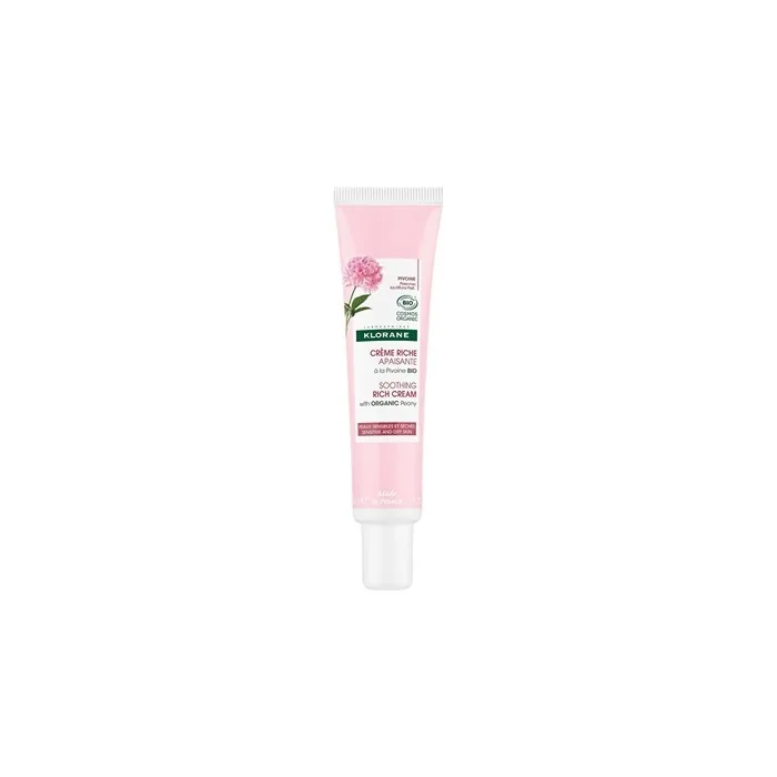 Klorane Soothing Rich Cream 40 Ml For Sensitive And Dry Skin