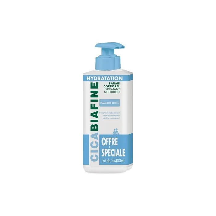 Cicabiafine Anti-Dryness Hydrating Balm 400ml - Pack of 2