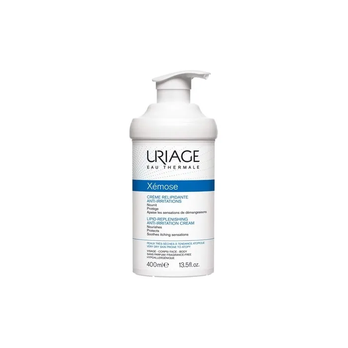 Uriage Xemose Lipid-Replenishing Cream For Dry Skin 400ml