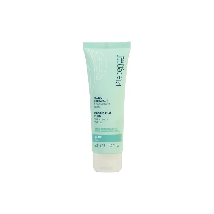 Placentor Vegetal Moisturizing Fluid for Normal to Combination Skin 40ml