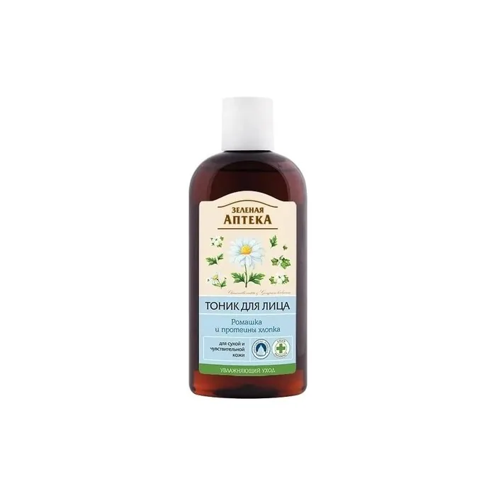 Chamomile & Proteins Cotton Tonic for Dry and Sensitive Skin 200ml