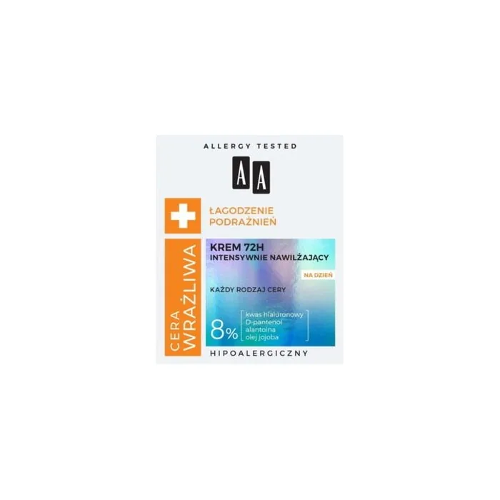 AA Sensitive Skin Intensively Moisturizing Cream 72H