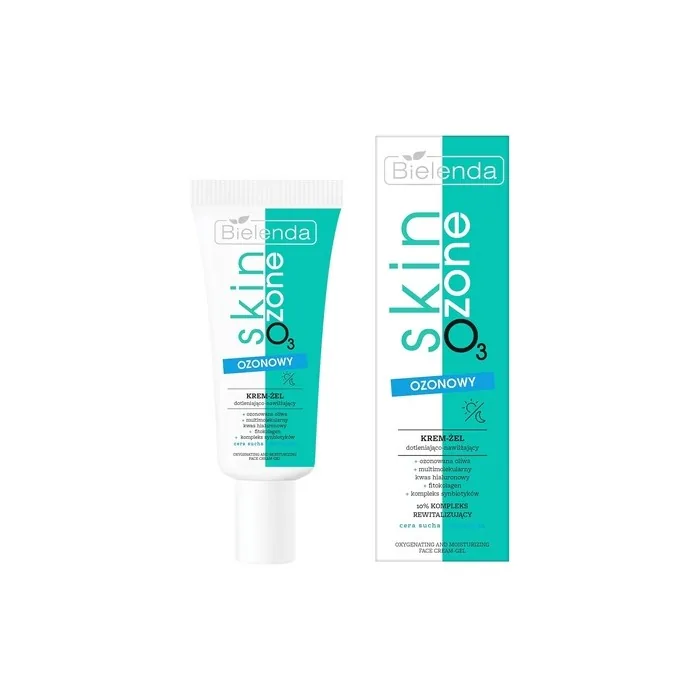 Bielenda Skin O3 Zone Ozone Oxygenating and Moisturising Cream-Gel for Dry Skin