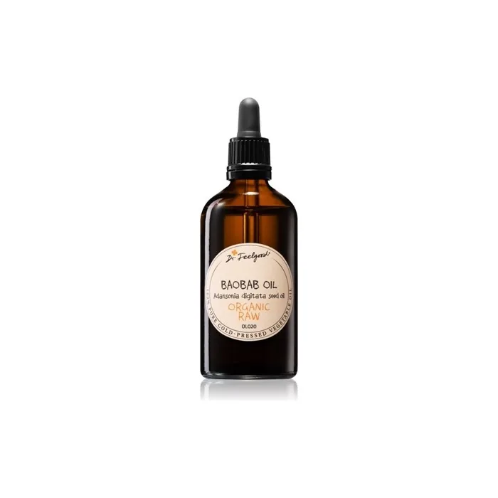 Dr Feelgood Bio And Raw Baobab Oil For Very Dry Skin 100 Ml