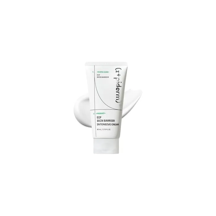Zipiderm EGF Skin Barrier Intensive Cream Korean Hydrating Moisturizer for Dry Skin